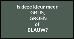 Wat zegt de manier waarop je kleur ziet over je?