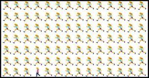 Com que rapidez você consegue encontrar o emoji diferente? 1ª rodada