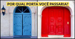Teste: escolha uma porta e lhe diremos qual é a sua verdadeira personalidade
