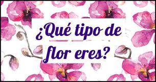 ¿Qué tipo de flor eres?