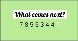 Number Sequence Brainteaser #2: How Quickly Can You Solve This
