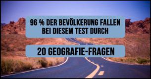 Nur 4% der Bevölkerung bestehen diesen Geografie-Test
