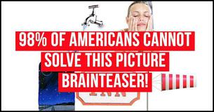 Picture Brainteaser #4 - 98% Of Americans Cannot Solve This Picture Brainteaser 