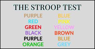 Are You Smart Enough To Pass The Stroop Test?