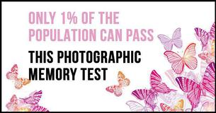 99% Of The Population Cannot Pass This Photographic Memory Test