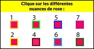 Quelle est la précision de ta perception des couleurs ?