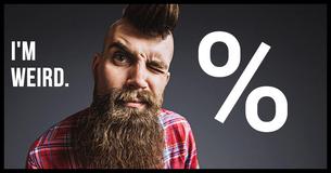 QUIZ: What Percent Weird Are You?