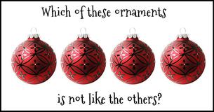 Can You Find The Odd Christmas Ornament? 12/15