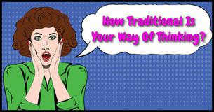 How Traditional Is Your Way Of Thinking?