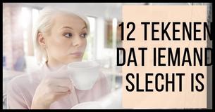 Hoe kun je zien dat iemand slecht is: 12 tekenen