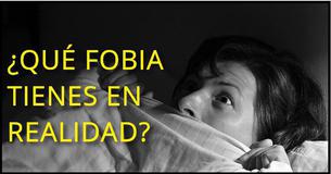 ¿Qué fobia tienes?