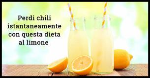  Perdere 20 chili in appena due settimane con questa dieta al limone 