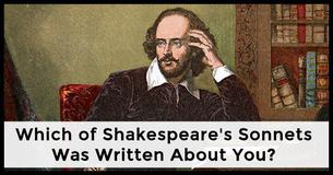 Which of Shakespeare's Sonnets Was Written About You?