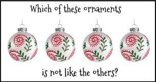 Can You Find The Odd Christmas Ornament? 5/15
