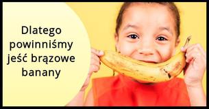 Oto, jak wpływa na Twoje ciało, jedzenie brązowych bananów
