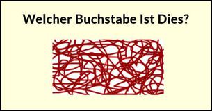 Nur Wenn Dein IQ Über 85 Liegt Wirst Du Diese Gelöschten Buchstaben Erkennen Können. Versuch es 