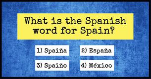 Only 2% Of The Population Can Pass A Basic Spanish Drill. Can you?