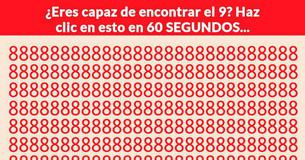¡Un test increíble para poner a prueba tu capacidad de atención  Solo 1 persona de 96 lo logra. ¿Serás una de ellas?