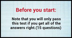 Getting The Perfect Score In This Test Means That You're Smarter Than Average
