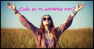 ¿Cuál es tu nombre Hippie?