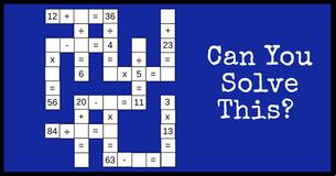 Only A Math Whiz Can Complete This Math Crossword Puzzle In Less Than 5 Minutes