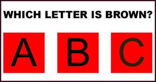 Round 1: Which Letters Are Brown?