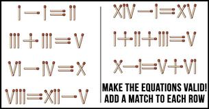 Can You Make These Match Equations Add Up? 98% Fail 