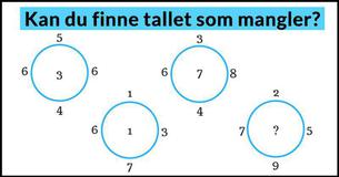 Vanskelig mattegåte #1: Kan du løse den?