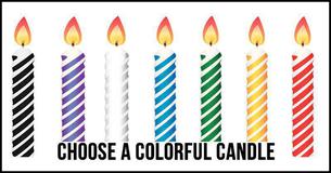 Choose A Colorful Candle And Discover Something New About Your Beautiful Personality