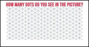 How Many Dots Do You See In The Picture?