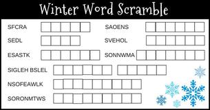 Winter Word Puzzle - Test Yourself With This Fun Brainteaser