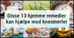 Oplever du knæ smerter? Her er 13 hjemme remedier der kan hjælpe 