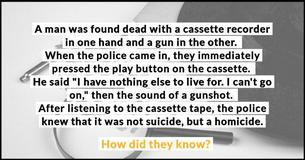 Murder Riddle #4: Can You Solve The Mystery?