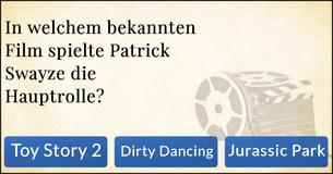 Wie gut kennst Du Dich mit Patrick Swayze aus?