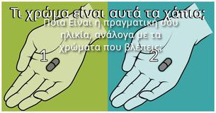 Ποια Είναι η πραγματική σου ηλικία, ανάλογα με τα χρώματα που βλέπεις;