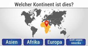 Nur 4% der Bevölkerung bestehen diesen Geografie-Test
