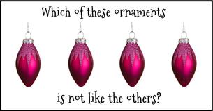 Can You Find The Odd Christmas Ornament? 6/15