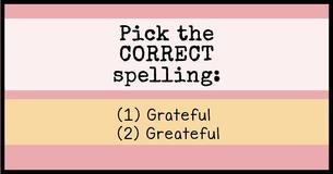 Don't Take This Spelling Quiz If Your Have LOW IQ  