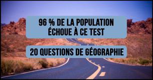 Voici le test de géographie le plus dur du net   OLD