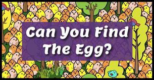 Can You Find The Hidden Egg in These Easter Chicks?
