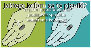 W jakim jesteś wieku na podstawie sposobu odbierania kolorów?
