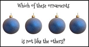 Can You Find The Odd Christmas Ornament? 1/15