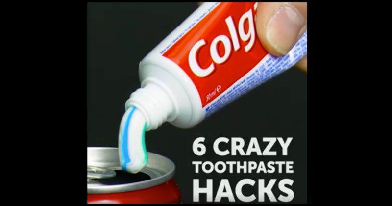 Toothpaste Craziest 6 Crazy Toothpaste Hacks