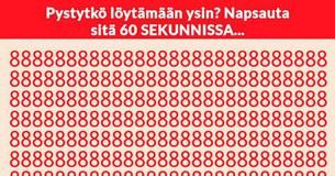 Mahtava testi tarkastaa keskittymiskykysi  Vain joka 96. ihminen pystyy tähän. Pystytkö sinä?