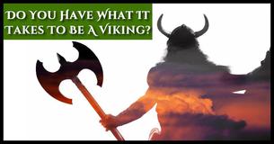 Do You Have What It Takes To Be A Viking?