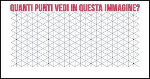 Quanti punti vedi in questa immagine?