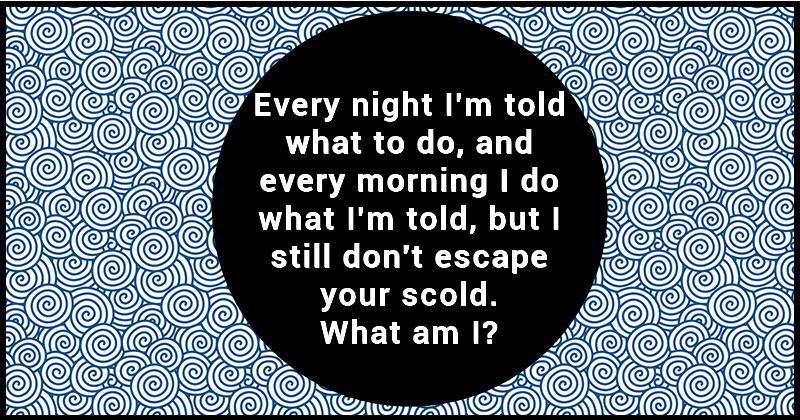 Alarm Clock Riddle Brainteaser 7: Can You Solve This Riddle?