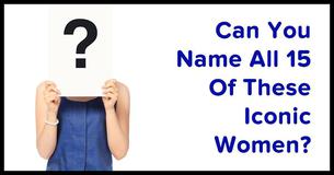 Research Shows Nobody Can Name 15/15 Of These Iconic Women