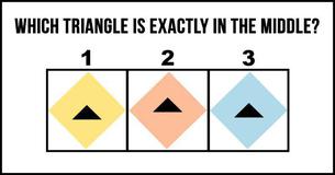 Is Your Vision Good Enough To Spot Which Shape Is Exactly In The Middle?