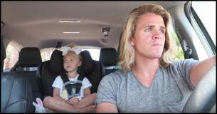 Ein Vater und seine Tochter nehmen eine Autofahrt auf und Millionen Menschen sehen sie sich an, bevor die Mutter alles herausfindet